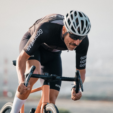 GOREWEAR SPINSHIFT Colorblock Cycling Jersey Men's in Black | Small | Form fit