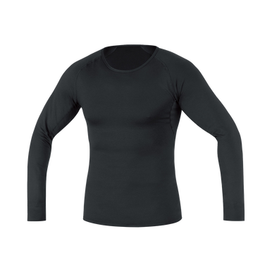 GOREWEAR Men's M Base Layer Thermo Long Sleeve Shirt in White | XL | Slim fit