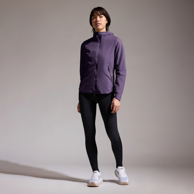 GOREWEAR CONCURVE WINDSTOPPER(R) Insulated Hooded Running Jacket Women's in Black | 2XS | Slim fit | Windproof