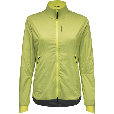 GOREWEAR CONCURVE WINDSTOPPER(R) Insulated Running Jacket Women's in Tech Beige | 2XS | Slim fit | Windproof