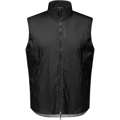 GOREWEAR CONCURVE WINDSTOPPER(R) Insulated Running Vest Men's in Black | XS | Slim fit | Windproof