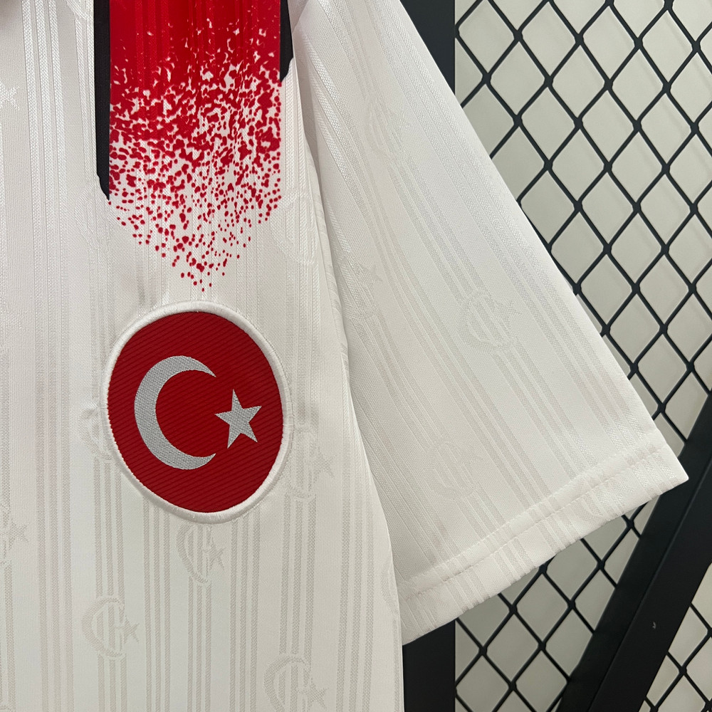 Turkey 1996 Away Retro Jersey