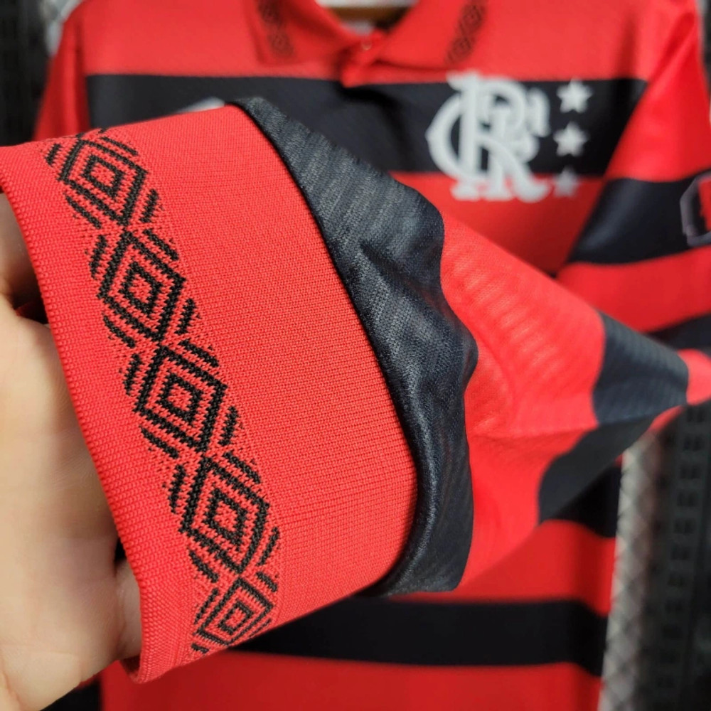 Flamengo 1994/95 Home Long Sleeve Retro Jersey
