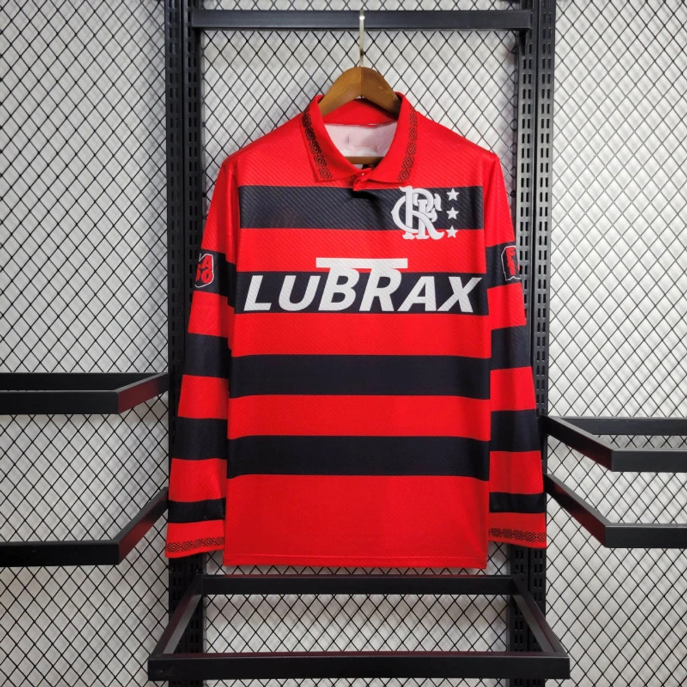 Flamengo 1994/95 Home Long Sleeve Retro Jersey