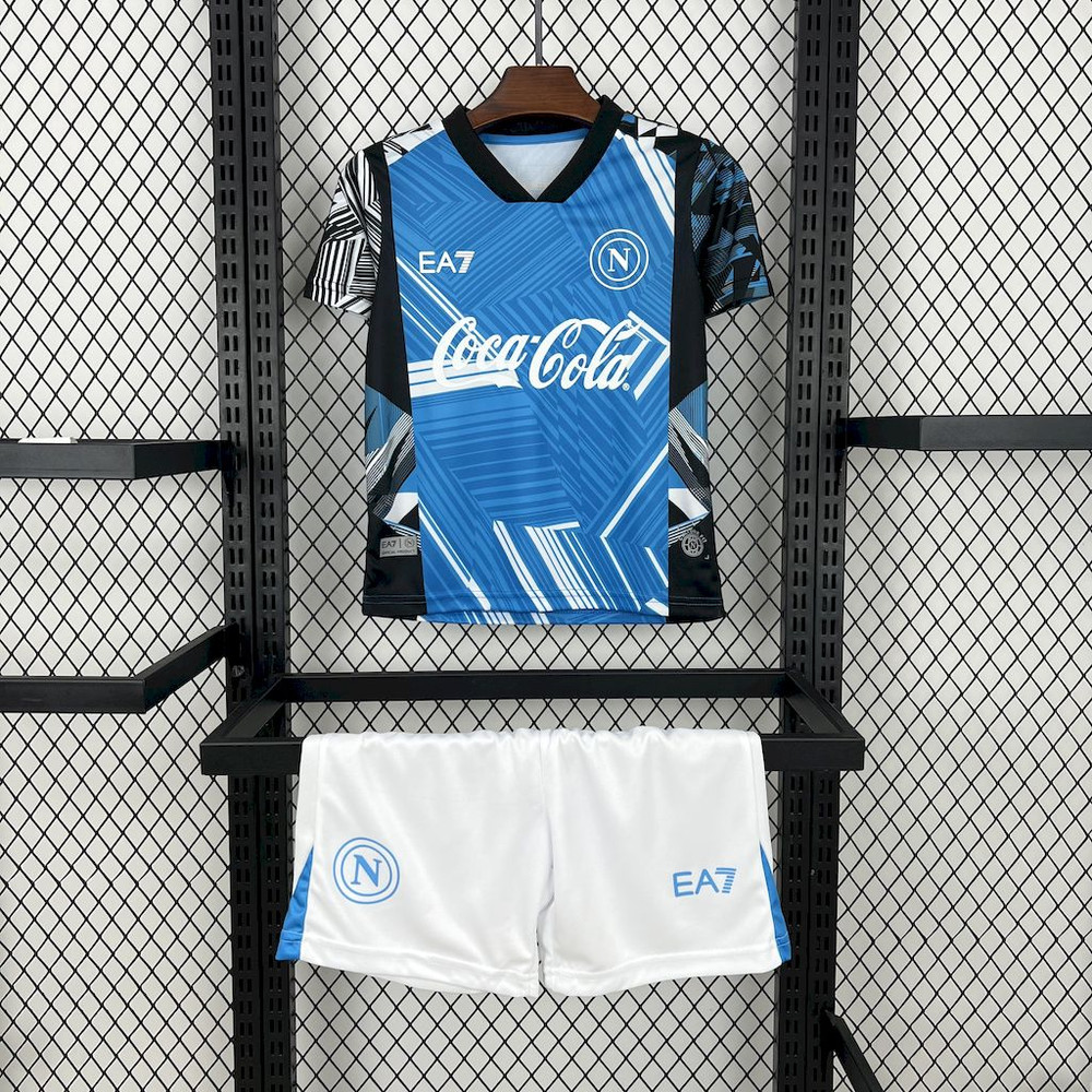 Kids S.S.C. Napoli 2024/25 Jersey