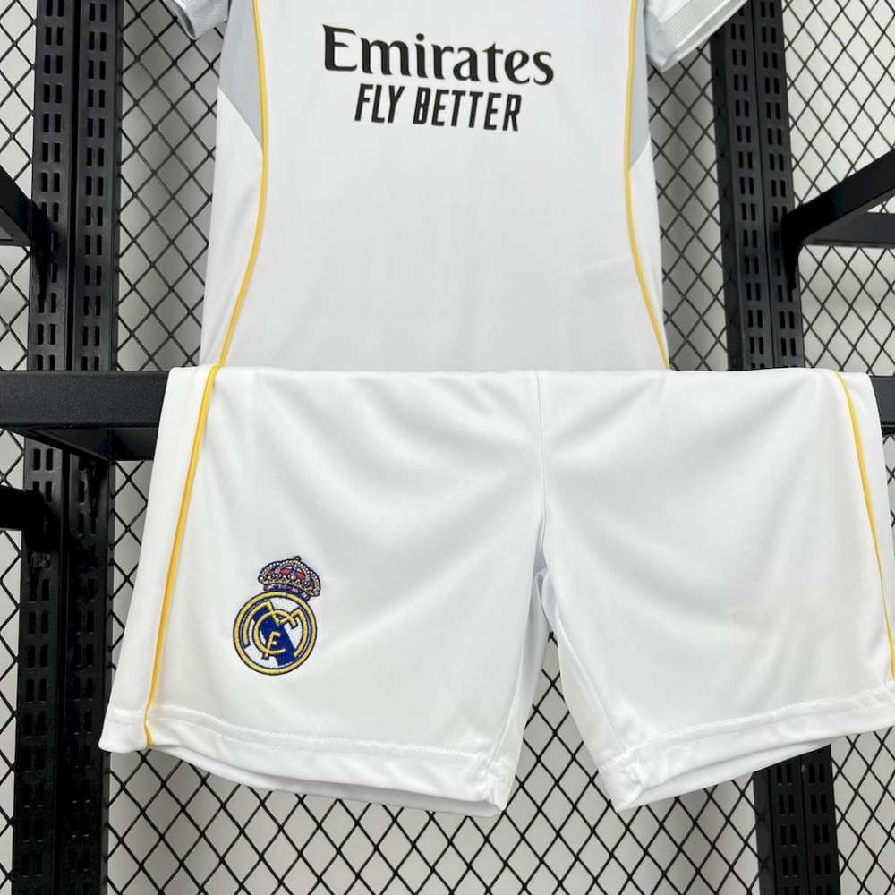 Kids Real Madrid Home 2025/26 Jersey