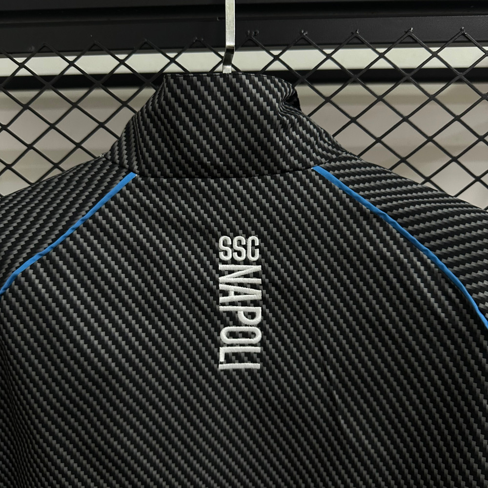 Napoli Black 2025/26 Windbreaker