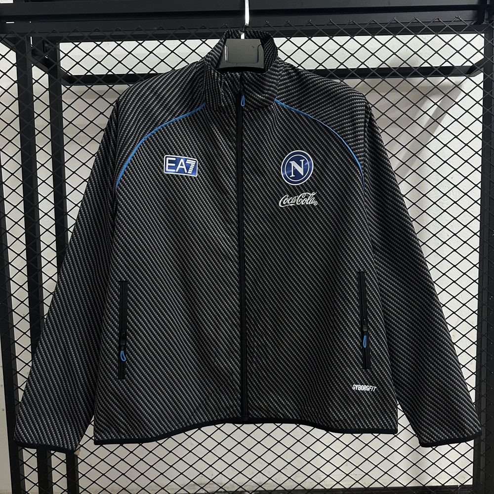 Napoli Black 2025/26 Windbreaker