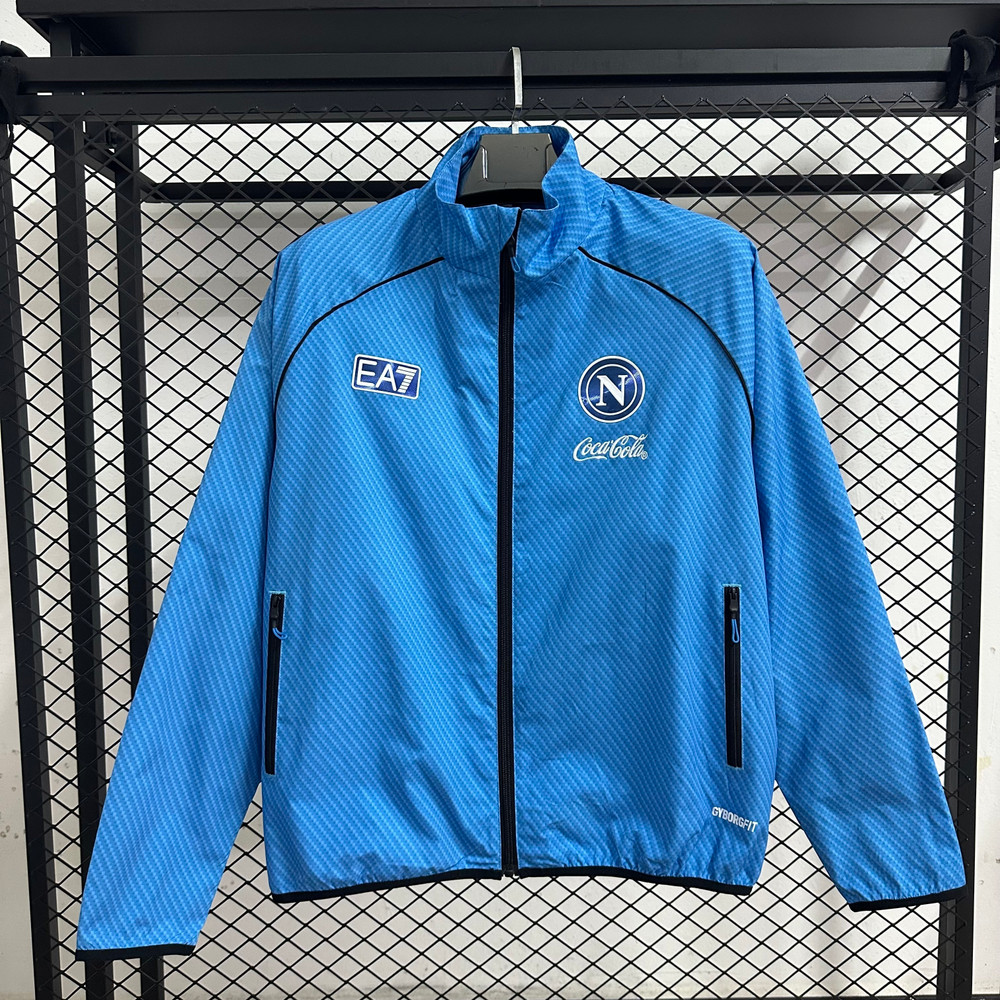 Napoli Blue 2025/26 Windbreaker