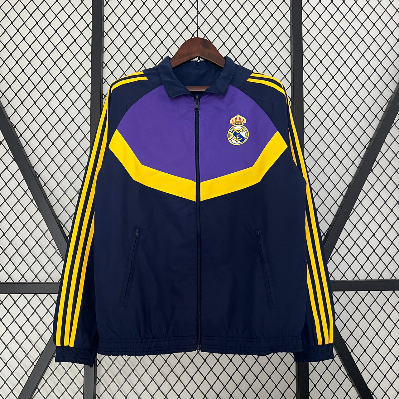 Real Madrid Purple/White Jacket
