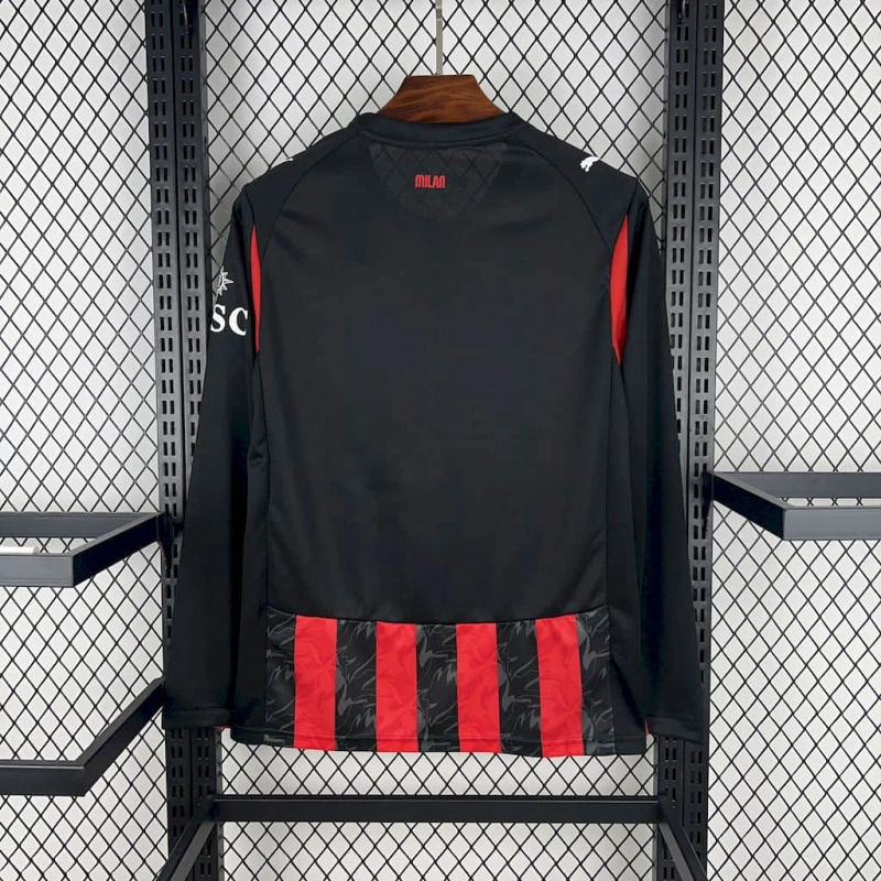AC Milan Home 2025/26 Long Sleeve