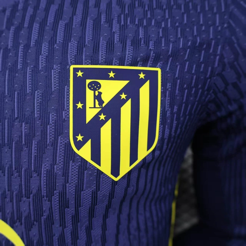 Atletico Madrid Away Player Version 2025/26 Long Sleeve