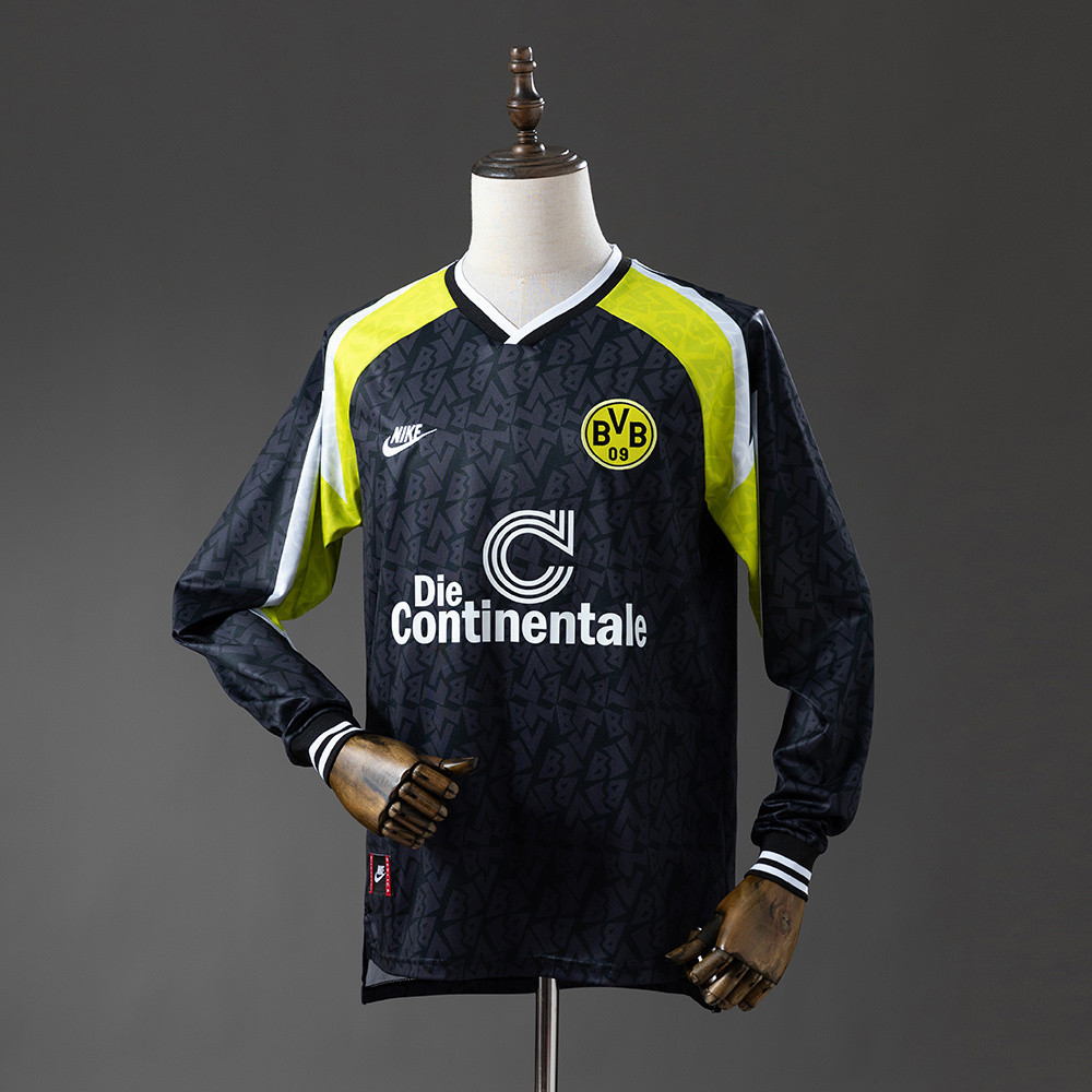 Retro Dortmund 95/96 Away Long Sleeve
