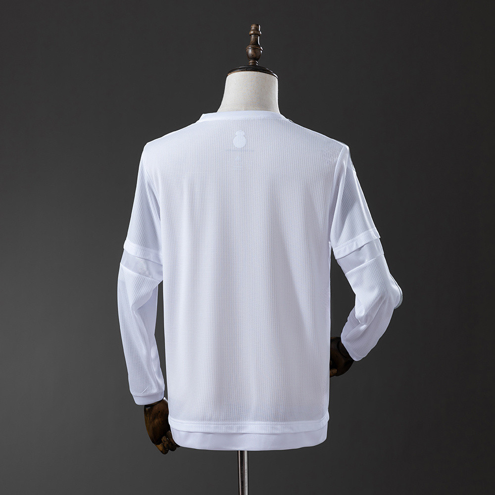 Retro Real Madrid 15/16 Home Long Sleeve