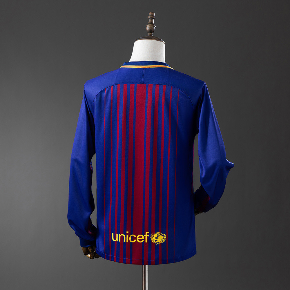 Retro Barcelona 17/18 Home Long Sleeve