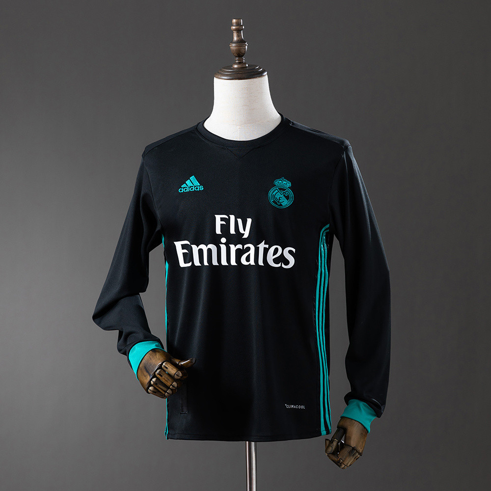 Retro Real Madrid 17/18 Away Long Sleeve