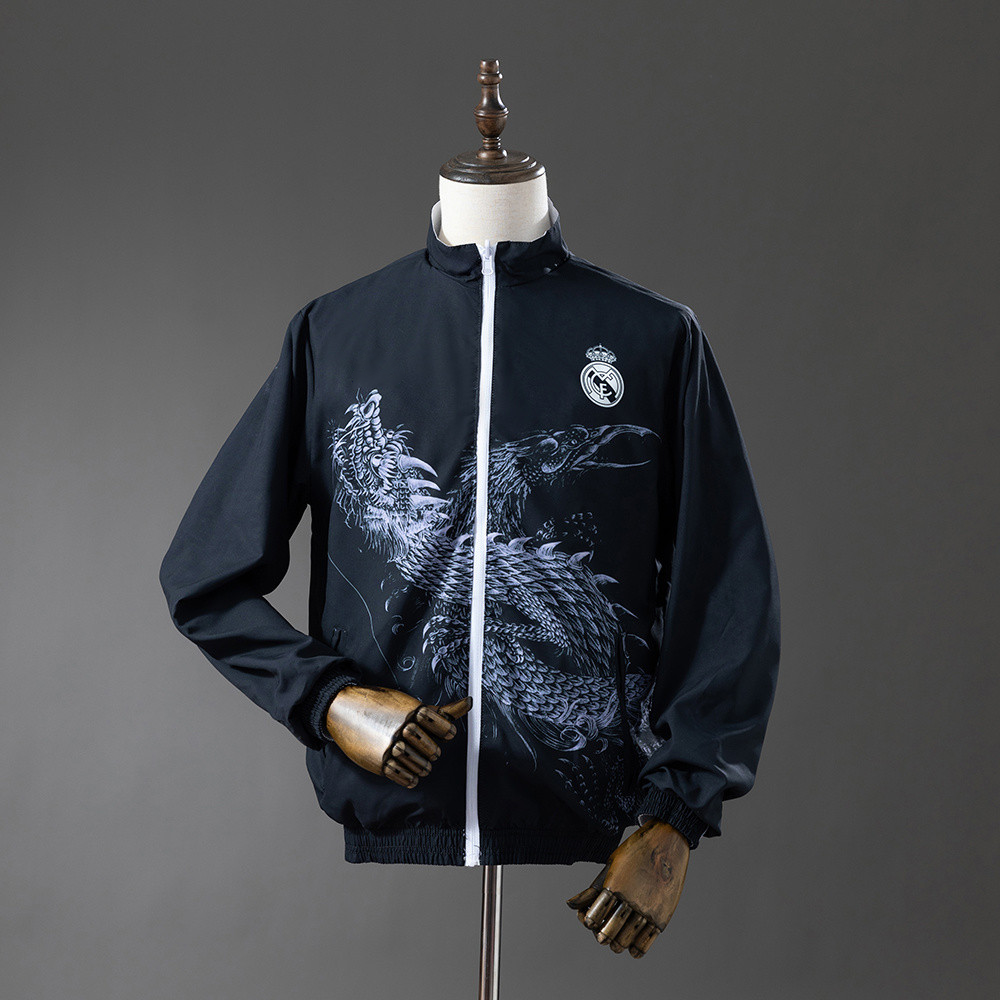 Real Madrid Trench Coat Reversible