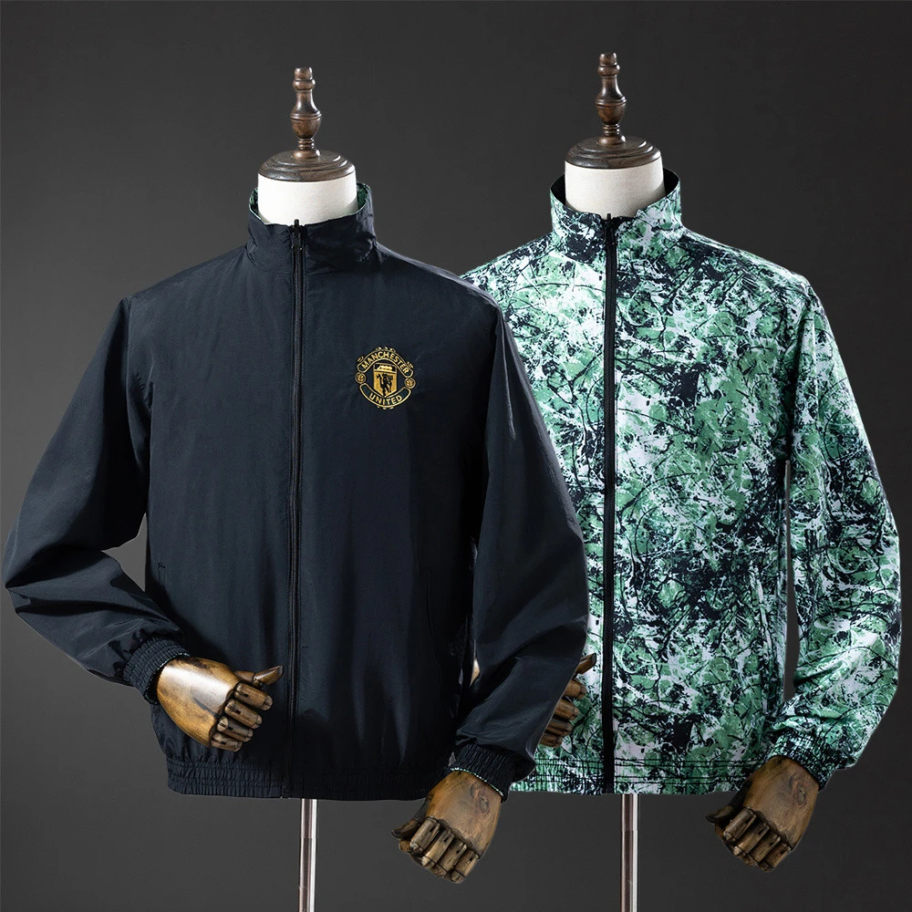 Manchester United Trench Coat Reversible
