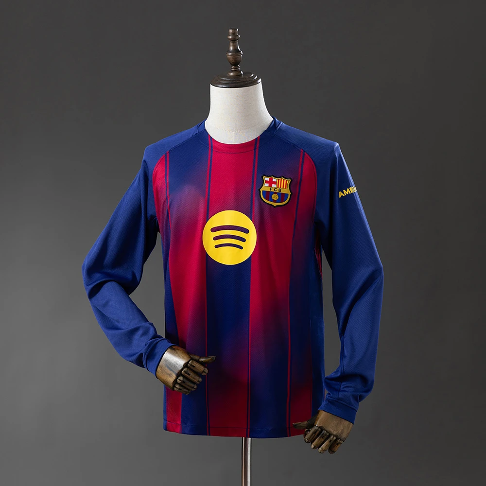 FC Barcelona 2025/26 Home Long Sleeve