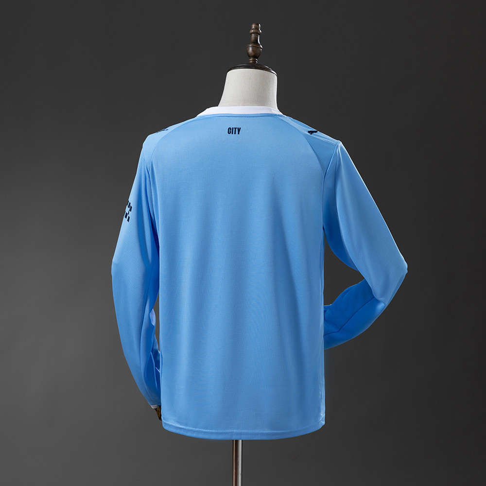 Manchester City Home 2025/26 Long Sleeve