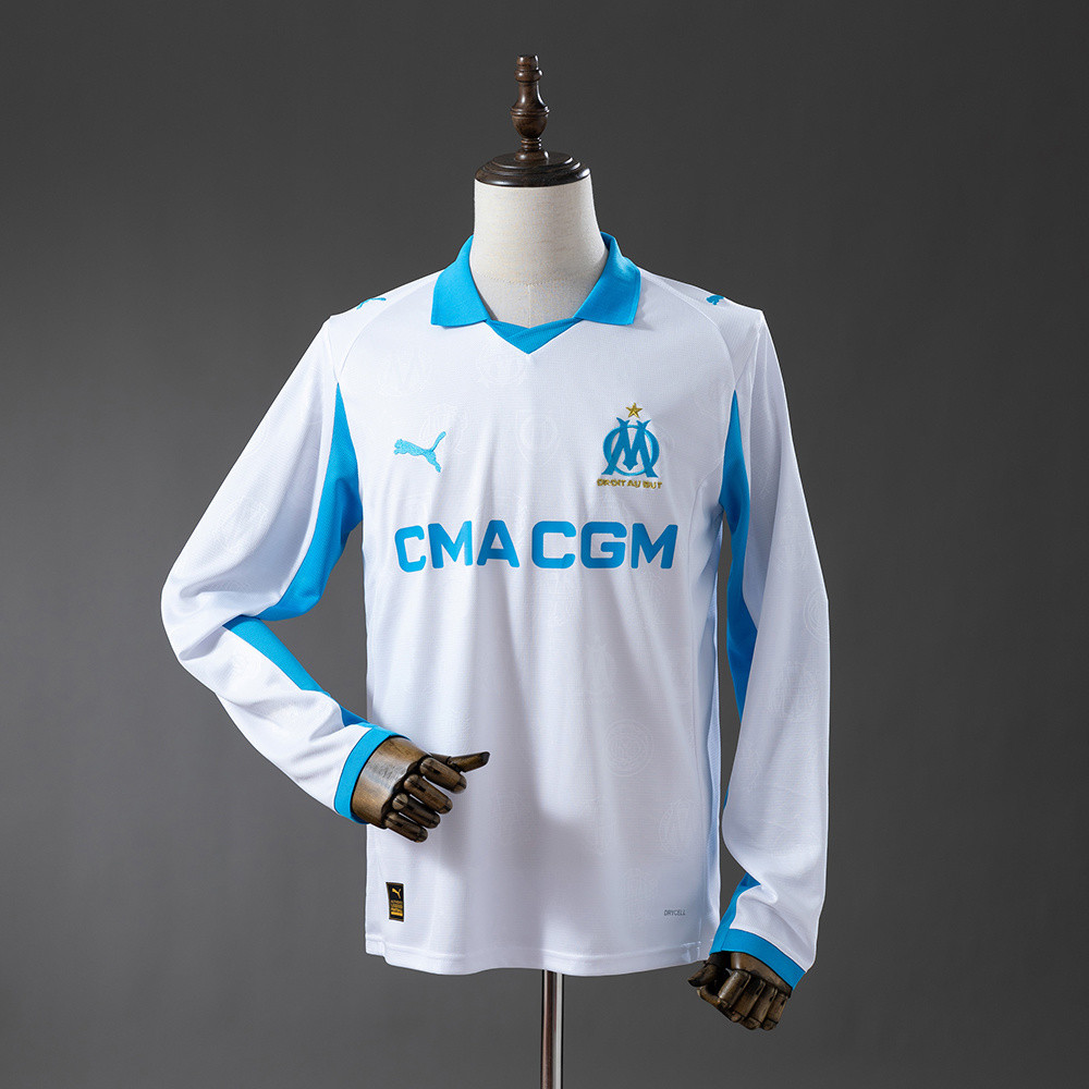 Marseille Home 2025/26 Long Sleeve