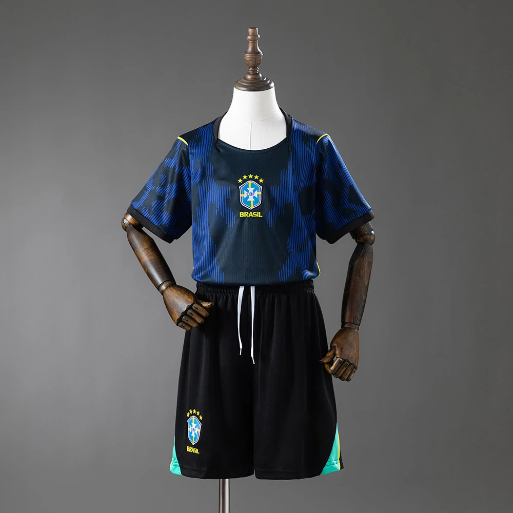 Kids Brazil Away 2026 World Cup