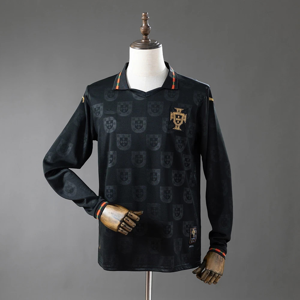 Portugal Black 2026 World Cup Long Sleeve