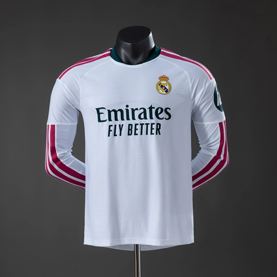 Real Madrid Home Player Version 2026/27 Long Sleeve