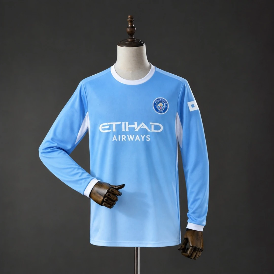 Manchester City Home 2026/27 Long Sleeve