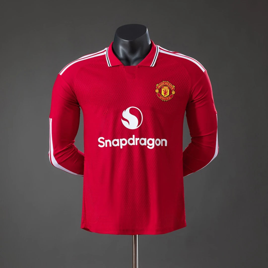 Manchester United Player Version 2026/27 Home Long Sleeve