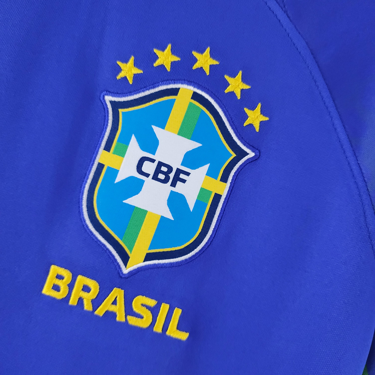 Brazil 2022 World Cup Player Version Away Jersey