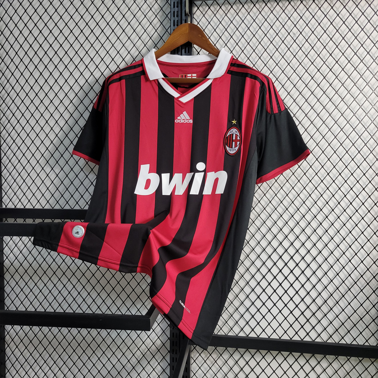 AC Milan 2009-2010 Home Long-Sleeve Jersey [Free Shipping]