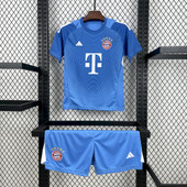 Kids Bayern Munich 2025/26 Blue Goal Keeper