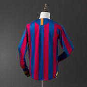 Retro Barcelona 2005/06 Home Long Sleeve