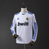 Retro Real Madrid 10/11 Home Long Sleeve
