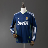 Real Madrid 10/11 Away Long Sleeve Retro