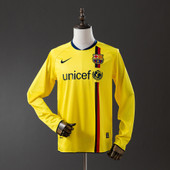 Retro Barcelona 08/09 Long Sleeve Away