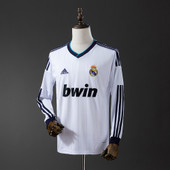 Retro Real Madrid 12/13 Long Sleeve Home