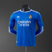 Real Madrid 2025/26 Third Player Version Long Sleeve