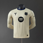 F.C.B Player Version Away 2025/26 Long Sleeve