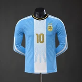 Messi Anniversary Jersey Player Version Long Sleeve