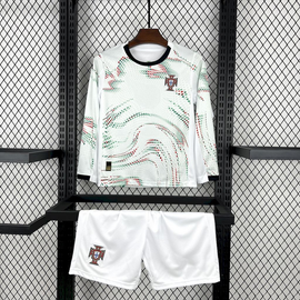 Kids Portugal 2025/26 Away Long Sleeve