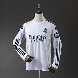Real Madrid Long Sleeve 2025/26 Home