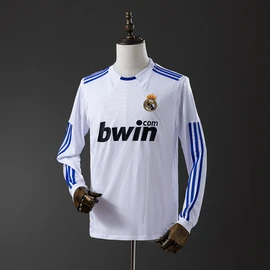 Retro Real Madrid 10/11 Home Long Sleeve