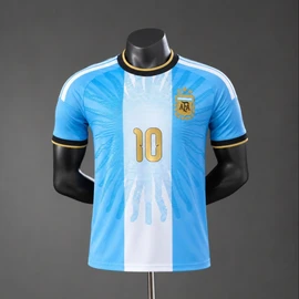 Argentina M10 Anniversary Jersey Player Version