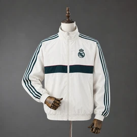 Real Madrid Windbreaker White/Green
