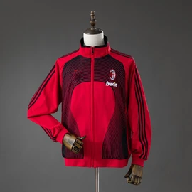AC Milan Retro Windbreaker Red