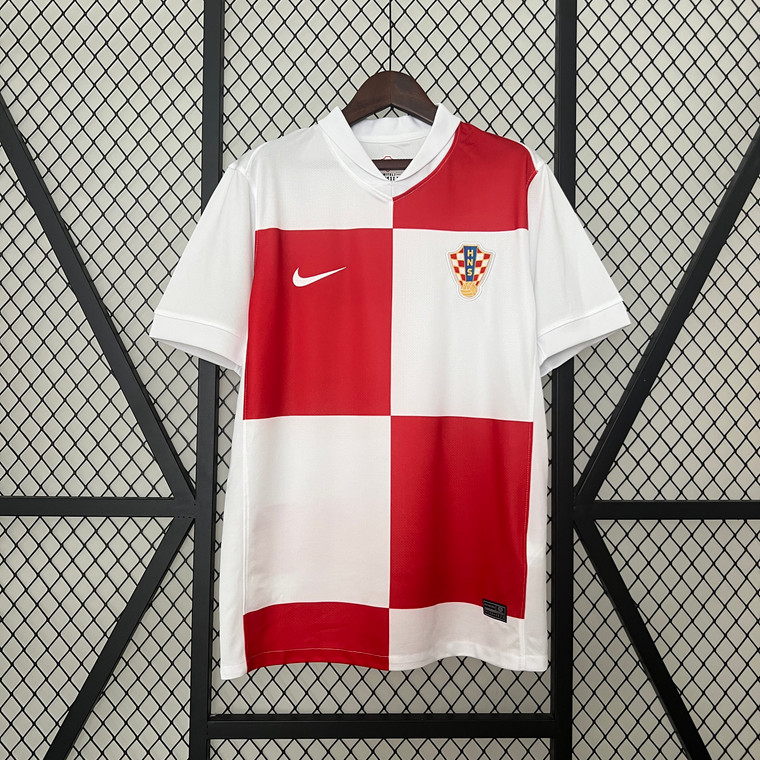 Croatia 2024 Euro Home Jersey