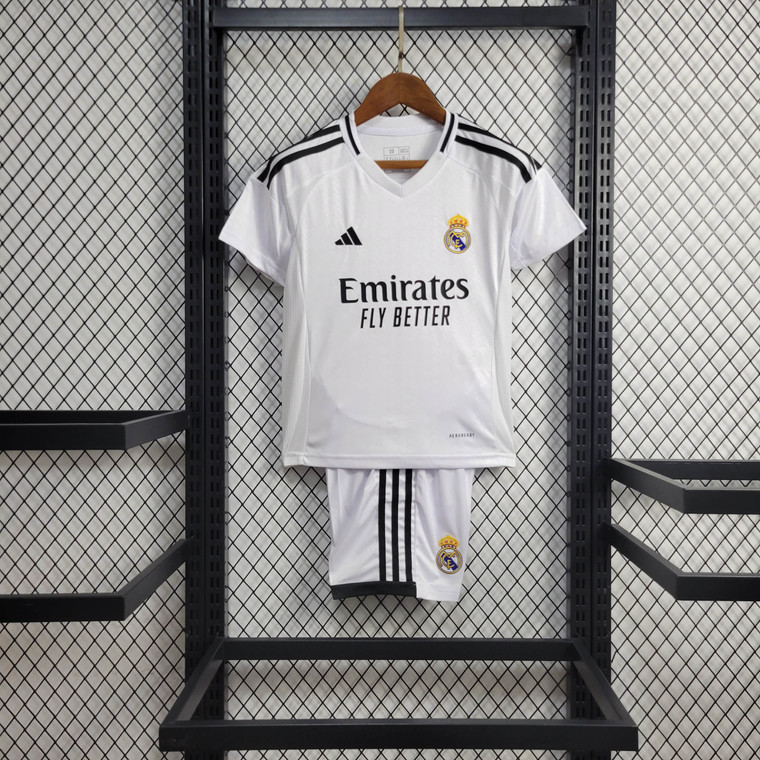 Kids Real Madrid Home 2024/25 Jersey