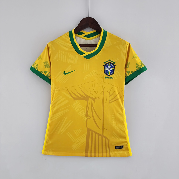 Women's Brazil World Cup Home Jersey